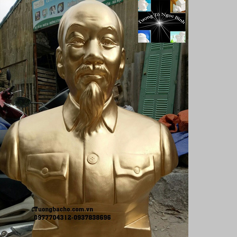 Tượng-bác-hồ-80cm-nhũ-đồng